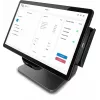 Elo E-Series 3, 8 GB RAM, 128 GB SSD, WiFi, 39,6 cm (15,6 pulgadas), Full HD, USB, USB-C, RS232, BT, Ethernet, Intel Celeron, sistema TPV negro