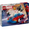 LEGO Marvel 76279 Spider-Man Coche de carreras y Venom Green Goblin Set de construcción