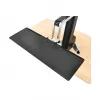 Soporte multimedia ERGOTRON WorkFit-S Single HD con superficie de trabajo+ — negro, regulación de altura 58 cm, carga máxima 13,2 kg, para pantallas de hasta 30