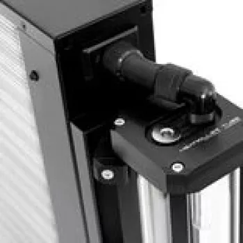 Adaptador de tubo de refrigeración Watercool MO-RA IV Heatkiller Tube – negro