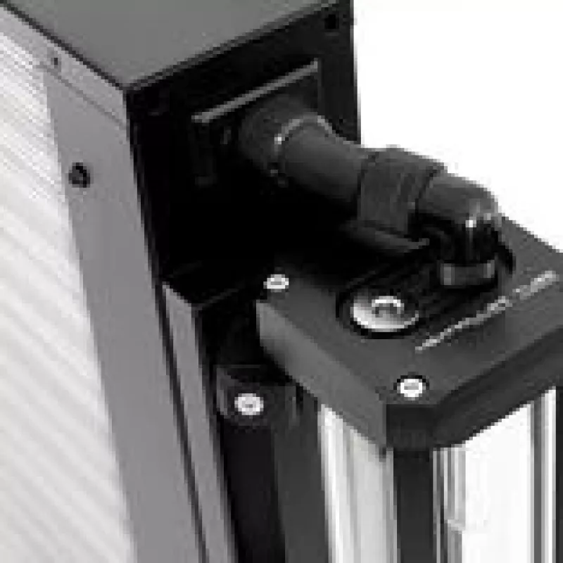 Adaptador de tubo de refrigeración Watercool MO-RA IV Heatkiller Tube – negro