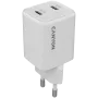 Canyon CU35CC GaN 35 W 2xPD cargador de pared, blanco