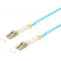Cable de fibra óptica S/CONN ShiverPeaks 77932/3 2 m LC turquesa