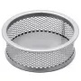 Estuche Forpus, plateado, metal perforado 1005-011