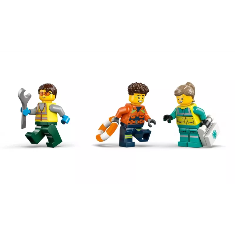 LEGO CITY 60505 Avión, camión de servicio y aerodeslizador