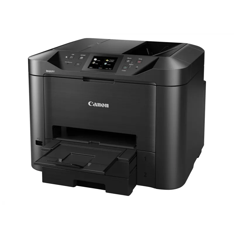 Impresora multifunción de inyección de tinta a color Canon MAXIFY MB5450 A4, imprimir/escanear/copiar/fax, LAN, Wi-Fi, dúplex, ADF