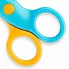 Tijeras Staedtler Noris Junior corte recto azul amarillo 100 mm