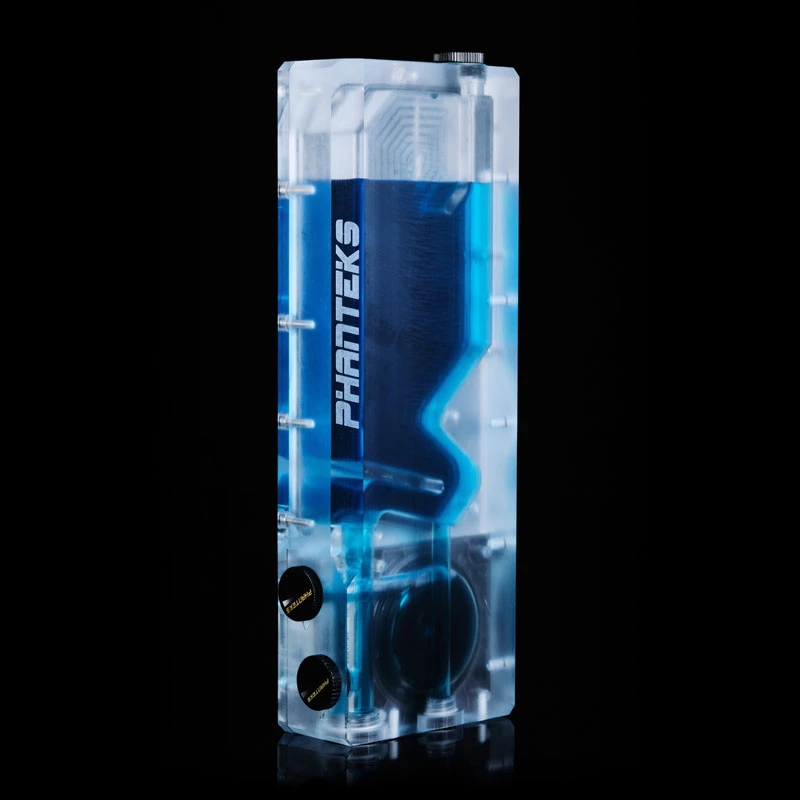 Phanteks Glacier R220C depósito, placa trasera de acrílico transparente, LED DRGB (PH-R220C_02)