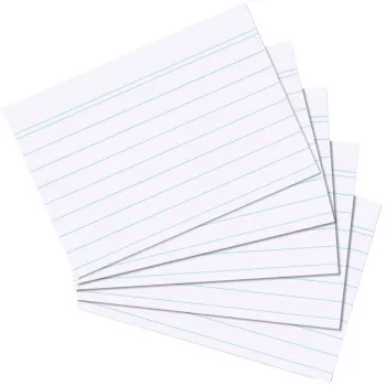 Ficha Herlitz 1150606 blanca 1 ud.