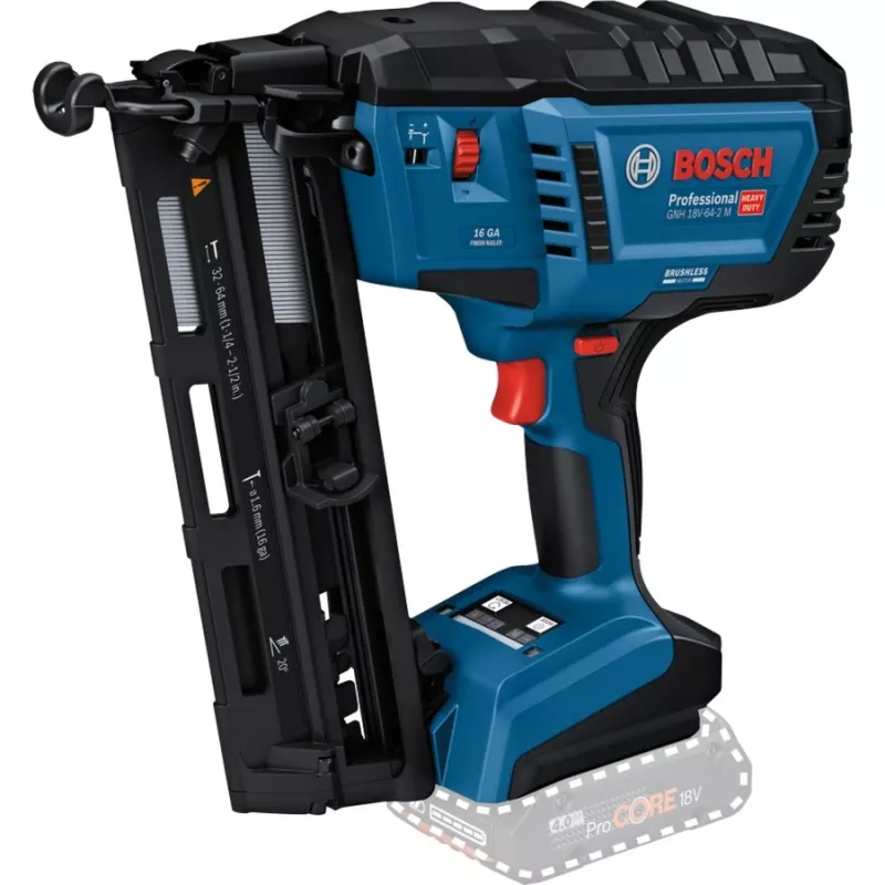 Clavadora de madera a batería Bosch GNH 18V-64-2 M Professional solo