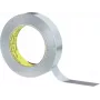Cinta adhesiva 3M aluminio blando 431 — 55 m de longitud, 25 mm de ancho