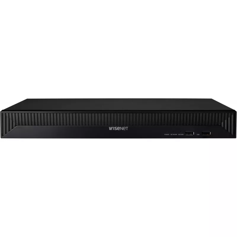 Grabador de vídeo en red - 16 canales IP - H.265 - 128 Mbit/s - sin HDD - HDMI - switch PoE