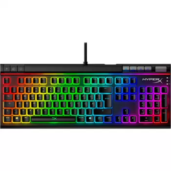 HyperX Pudding Keycaps – juego completo de teclas – ABS – negro (distribución DE) – teclas de teclado – ABS – negro