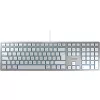 CHERRY KC 6000 Teclado fino FOR MAC Oficina USB QWERTZ Alemán Plata
