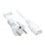 Good Connections conector Schuko a C13 blanco 1,8 m