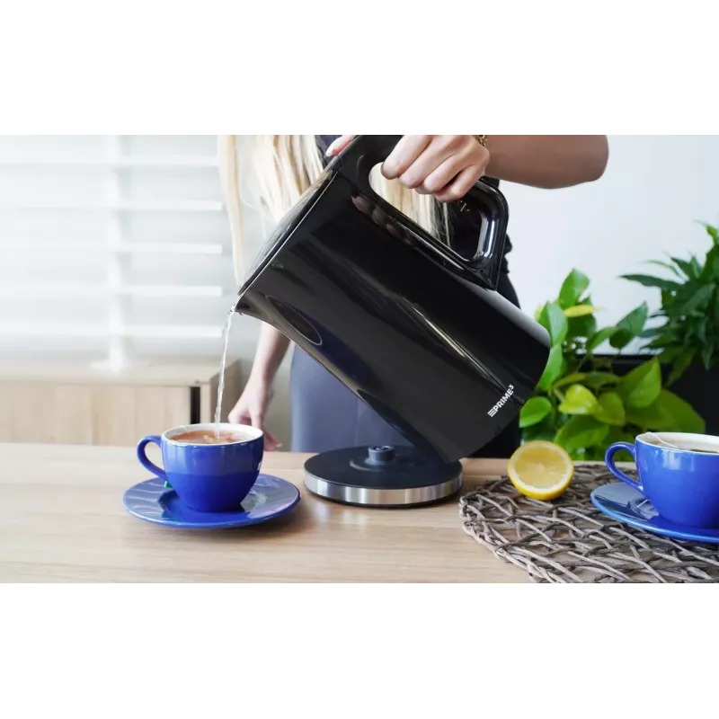 Hervidor PRIME3 SEK61 — acero inoxidable, capacidad 1,7 L, 220–240 V