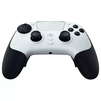 Mando inalámbrico Razer Raiju V3 Pro para PS5/PC, botones Pro, diseño simétrico - blanco
