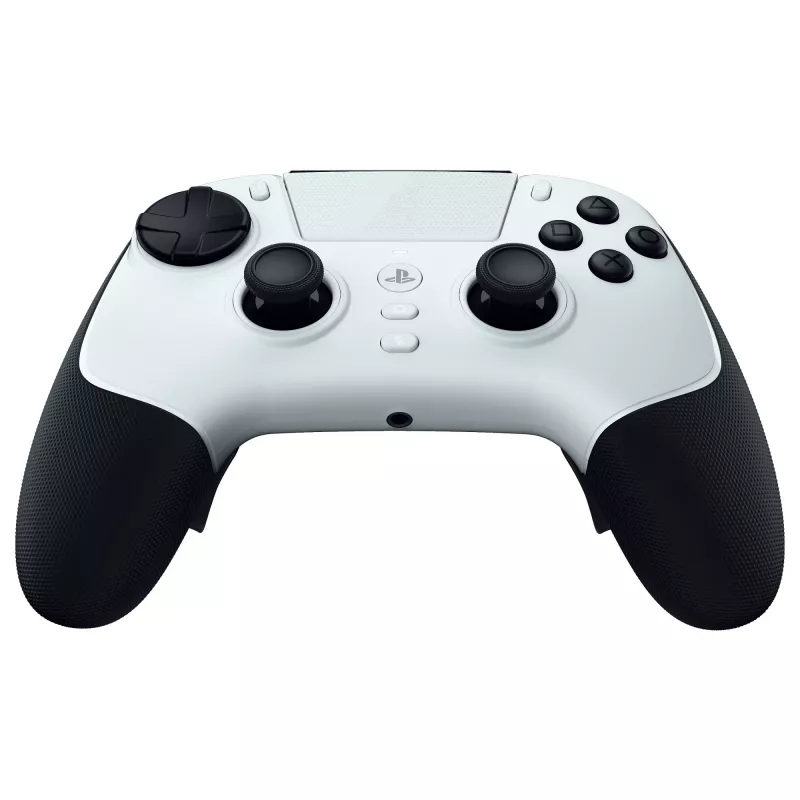 Mando inalámbrico Razer Raiju V3 Pro para PS5/PC, botones Pro, diseño simétrico - blanco