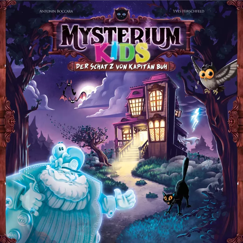 Mysterium Kids: Der Schatz of captain Buh, juego de mesa