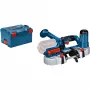 Bosch GCB 18V-63 Professional sierra de cinta a batería, 18 V, profundidad de corte 63,5 mm, sin batería ni cargador, L-BOXX