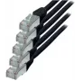 Cable de red S/CONN Cat.6 S/FTP 1 m negro