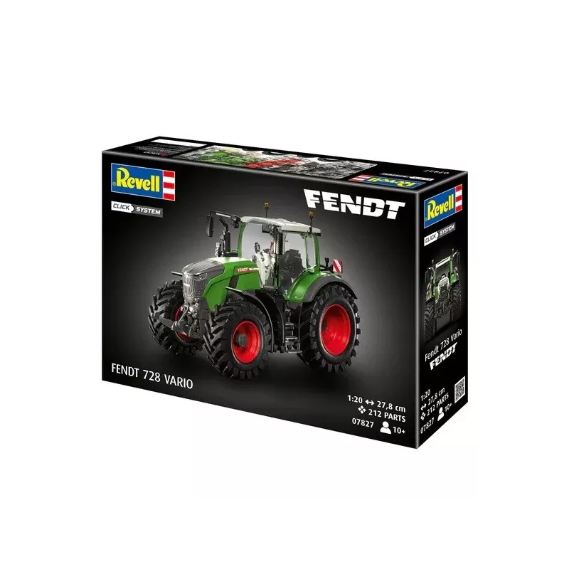 Maqueta de plástico tractor Fendt 728 Vario