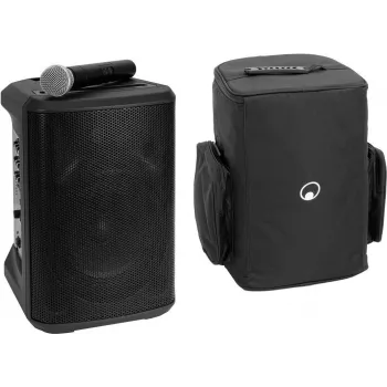 Altavoz PA portátil Omnitronic PORTY-8A 8 pulgadas, 200 W, inalámbrico