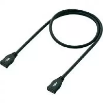 Cable alargador HDMI SpeaKa professional 1m negro — 1x conector hembra HDMI a 1x conector hembra HDMI