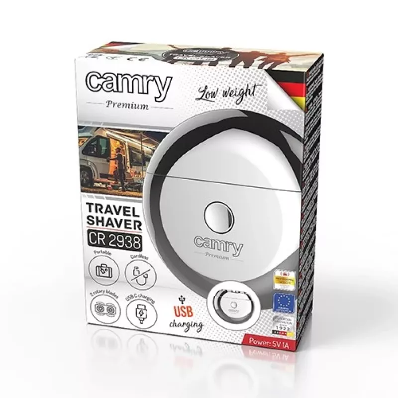 Camry CR 2938 afeitadora eléctrica - afeitadora recargable para hombre