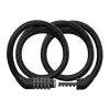 Candado de cable Xiaomi BHR6751GL para patinete, 1,2 m de longitud, 1,2 cm de diámetro, candado de combinación, negro