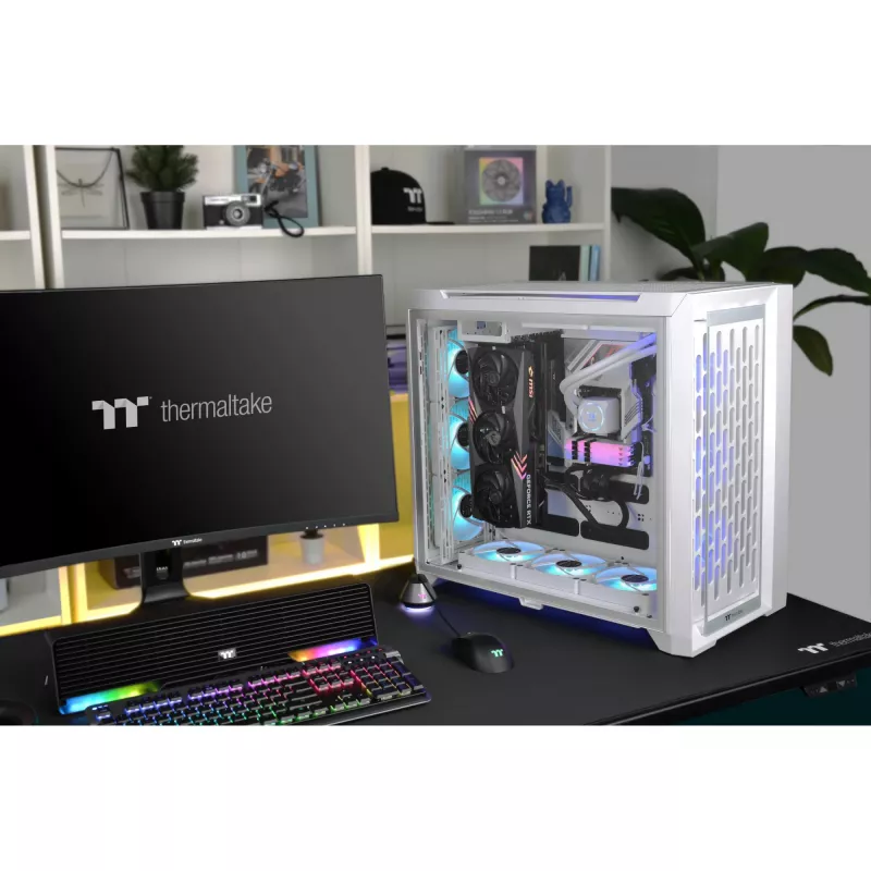 Caja CTE T750 Full Tower ARGB TG Snow