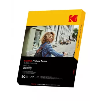 Papel fotográfico Kodak Picture Paper Glossy A4, brillante, 230 g, 50 hojas (9891267)