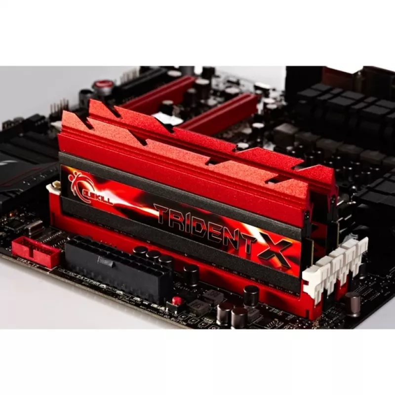 DIMM 8 GB DDR3-2400 (2x 4 GB) Kit dual (F3-2400C10D-8GTX, TridentX, INTEL XMP, Retail)