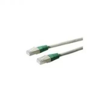 Wentronic Goobay cable de red cruzado CAT 6, S/FTP (PiMF), gris, verde, gris-verde, 5 m - LSZH libre de halógenos, cobre (68463)