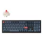 Teclado mecánico full-size Keychron V6 Max — RF Wireless + Bluetooth, retroiluminación RGB, negro/gris