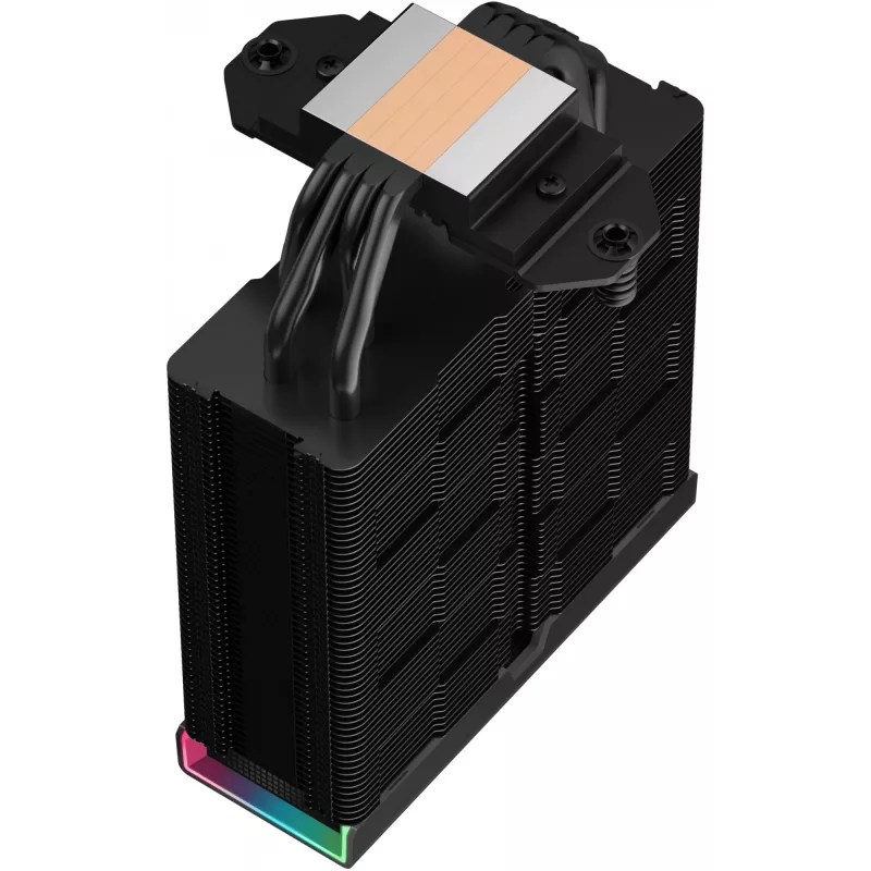 Disipador de aire DeepCool AK400 Digital PRO — ventilador 120 mm, PWM, 1850 rpm, FDB, compatible con LGA 1700/1200/115x/AM4/AM5, negro