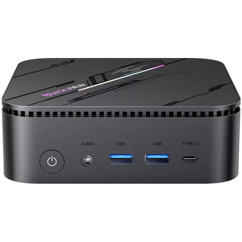 Mini-PC Blackview MP100 Pro I5-12450H 16GB 1TB W11 PRO negro