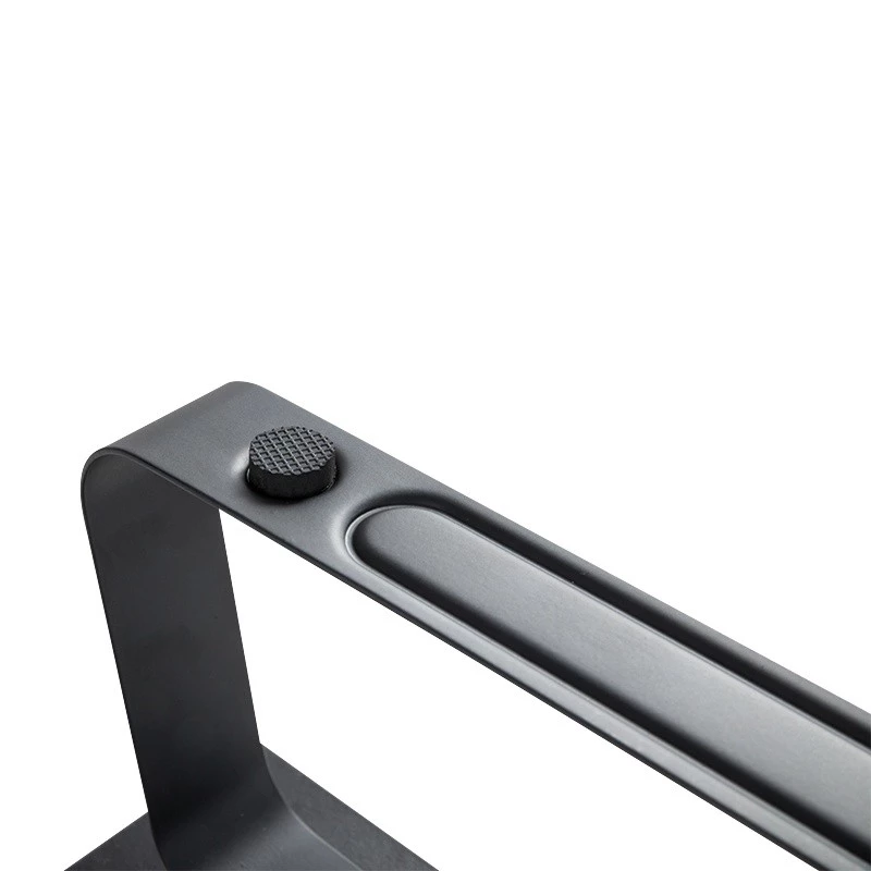 Soporte para portátil LOGILINK BP0065 — acero, 600×260×120 mm, soporta hasta 20 kg, negro