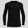 Odlo BL TOP Cuello redondo manga larga ACTIVE WARM ECO Camiseta de hombre, talla M, negra