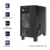 Sistema de alimentación ininterrumpida QOLTEC 53949 trifásico 15 kVA 12 kW con LCD