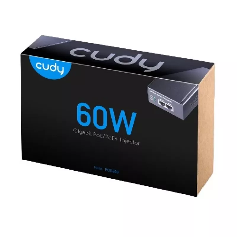 Cudy POE300 inyector PoE Gigabit, IEEE 802.3at 25,5 W