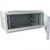 Armario rack de pared ALLNET ALL-SMC6412GRAU 12U, capacidad 50 kg, cerradura con llave, gris