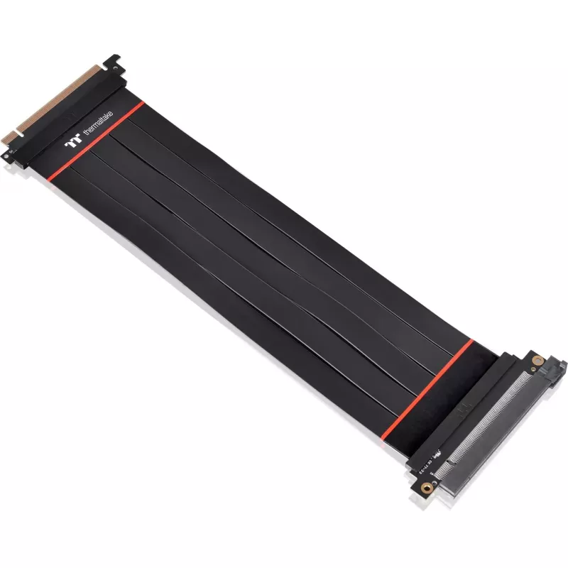 Thermaltake AC-058-CO1OTN-C1 cable alargador riser PCIe 4.0 x16, 0,3 m, negro