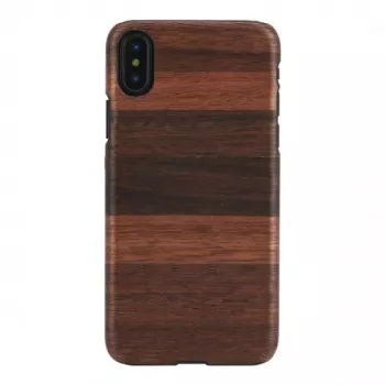 Funda para smartphone man and wood para iPhone X/XS — fango negro
