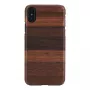 Funda para smartphone man and wood para iPhone X/XS — fango negro