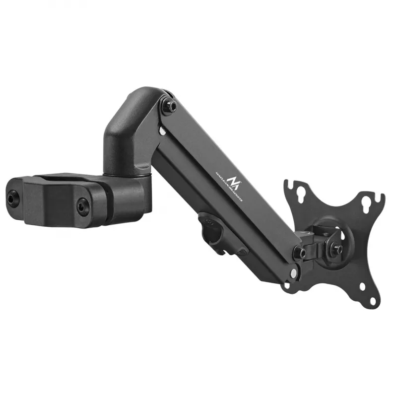 Soporte de monitor para tubo / barra 28-60 mm Maclean, 17-27'', máx. 7 kg, muelle de gas, MC-459