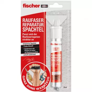Masilla de reparación FISCHER GOW 70 ml – masa de reparación para rellenar, sellar y restaurar superficies