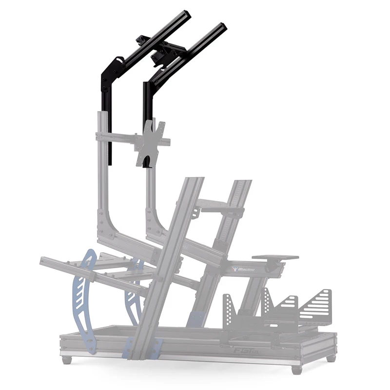Next Level Racing | GTElite Direct Mount Overhead Monitor Add-On | Hasta 32