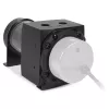 Alphacool Core 100 Aurora 15393 depósito, D5/VPP, ARGB, acetal/acrílico, negro