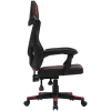 Canyon MCH01 - Flow - silla gaming ergonómica - negra y roja
